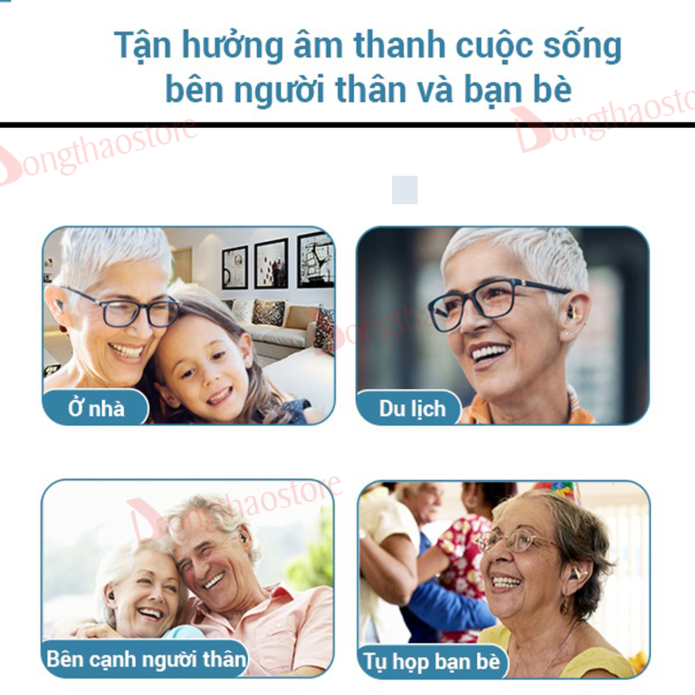 Máy trợ thính siêu nhỏ không dây Goodmi