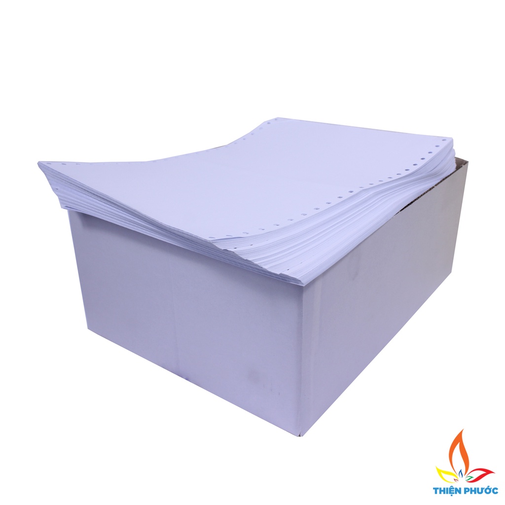 Giấy in liên tục 1liên 2 liên 3 liên chia 2 THIỆN PHƯỚC