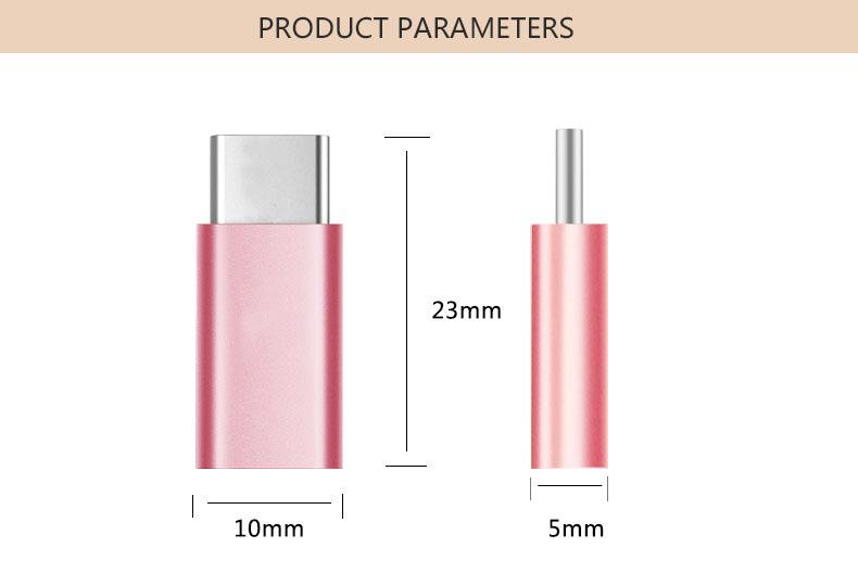 Đầu Chuyển Đổi Từ MICRO USB sang TYPE C  có hỗ trợ OTG