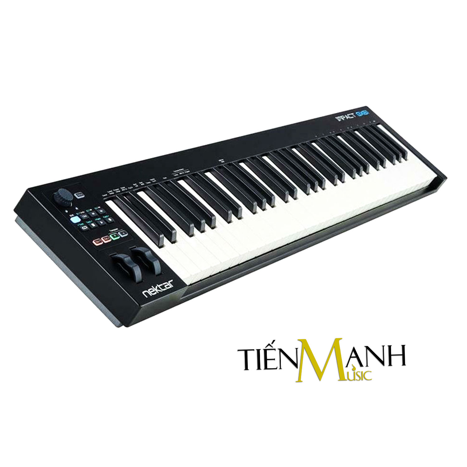[Trả góp 0%] Nektar Impact GX61 Midi Keyboard Controller 61 Phím Cảm ứng lực (Bàn phím sáng tác - Sản xuất âm nhạc Producer)