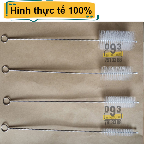 Combo 4 Cọ Rửa Ống Hút Cọ Rửa Bình Cây súc bình núm ty