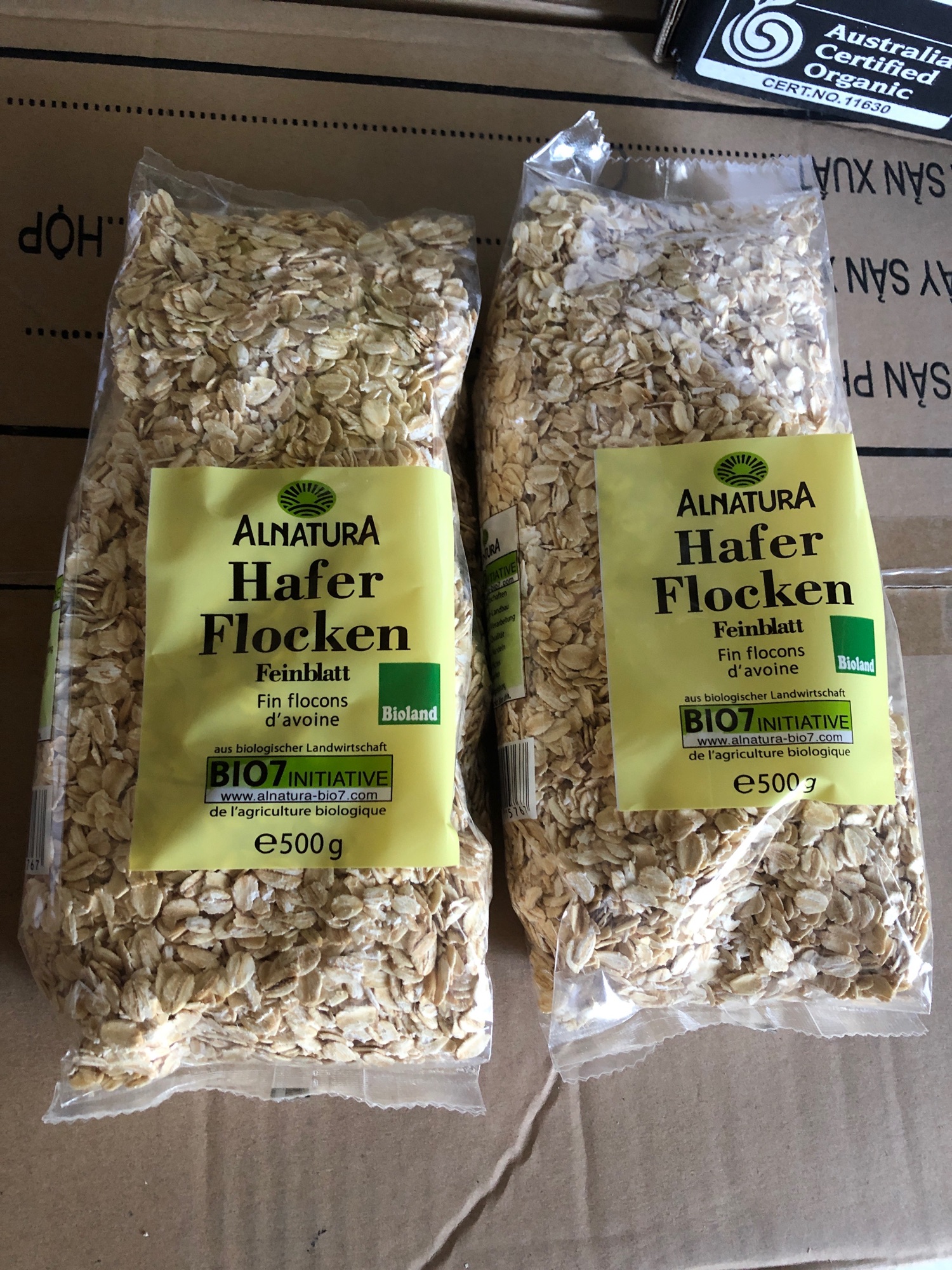 [HCM]YẾN MẠCH ĐỨC Hafer Flocken 500gr