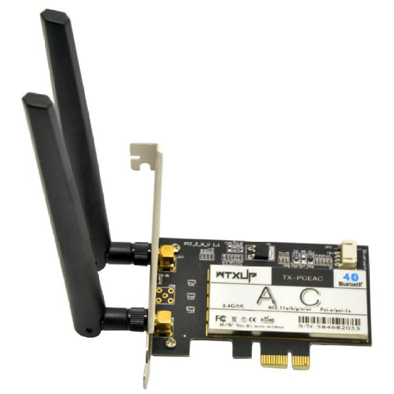 Bảng giá Card wifi tích hợp bluetooth PCI-E cho máy tính bàn Wtxup 7260AC  867Mbps