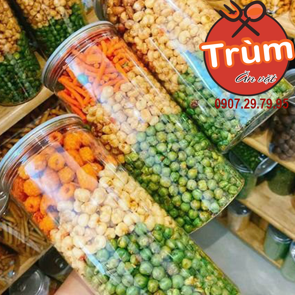 Đậu hà lan Mix 3 vị siêu ngon - Trùm Ăn Vặt