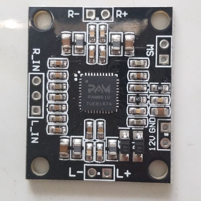 Mạch âm thanh  pam 8610 10w+10w