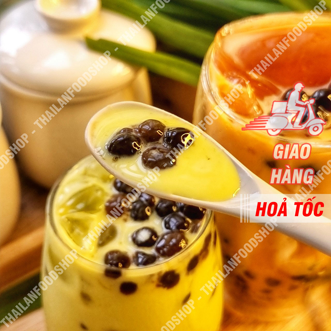 Trà Thái Xanh Gói 200Gram