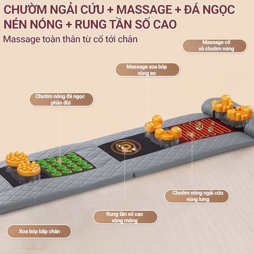 Đệm massage toàn thân