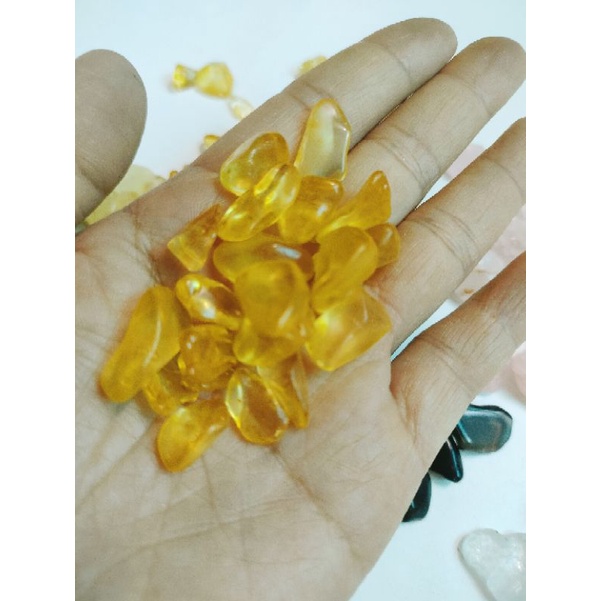 Đá vụn thạ ch anh nhiều màu