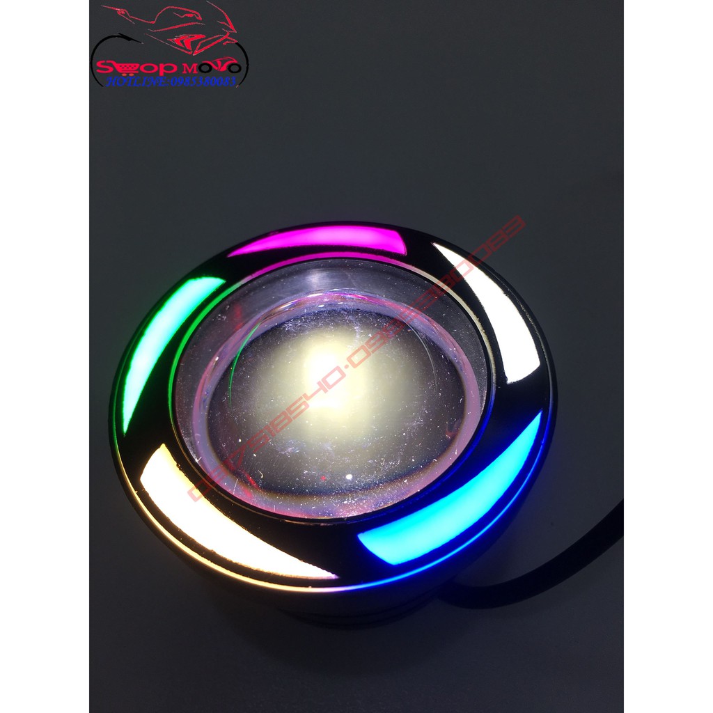 Đèn Led Trợ Sáng U7 NGẮN ngũ sắc ( giá 1 chiếc)