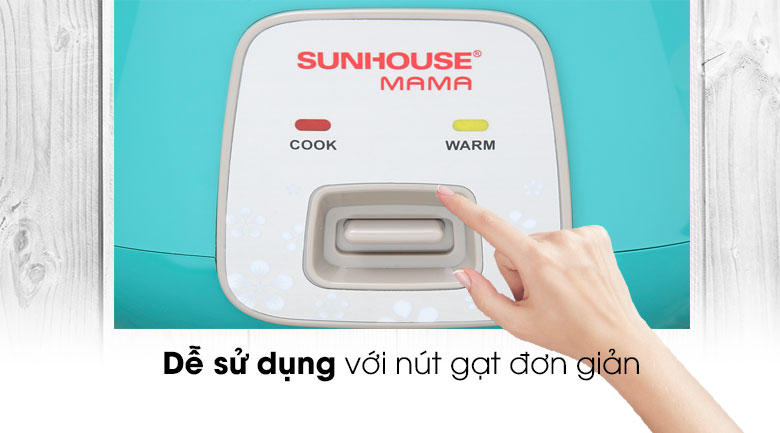 Nồi cơm nắp gài Sunhouse Mama 1.8 lít SHD8652G