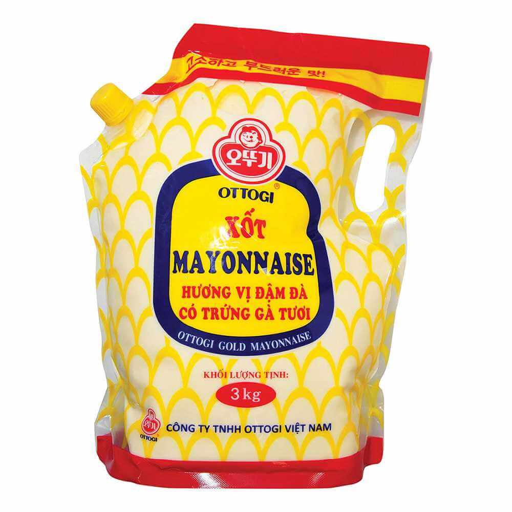 Sốt Mayonnaise Ottogi 3kg/ Gói 1Kg/ Gói 500g