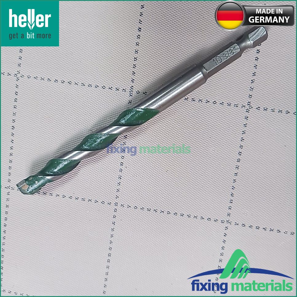 [HCM]Mui khoan đa năng HELLER QuickBit AllMat chuôi luc giac (Size 4-10mm)