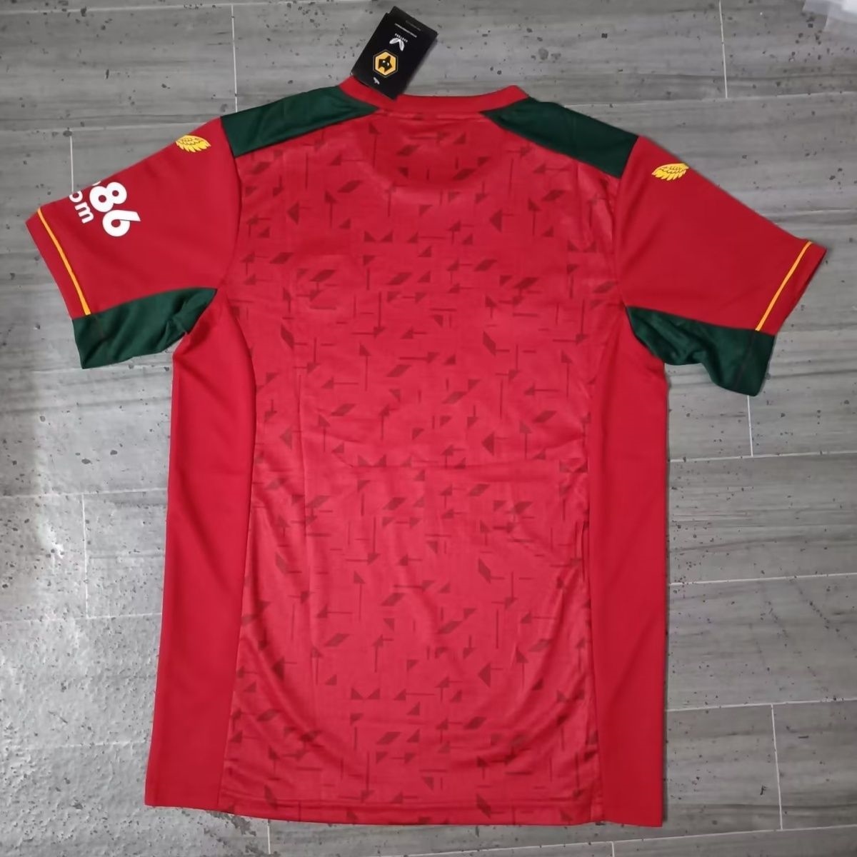 ஐ 23-24 wolves away kit Thai version of single coat