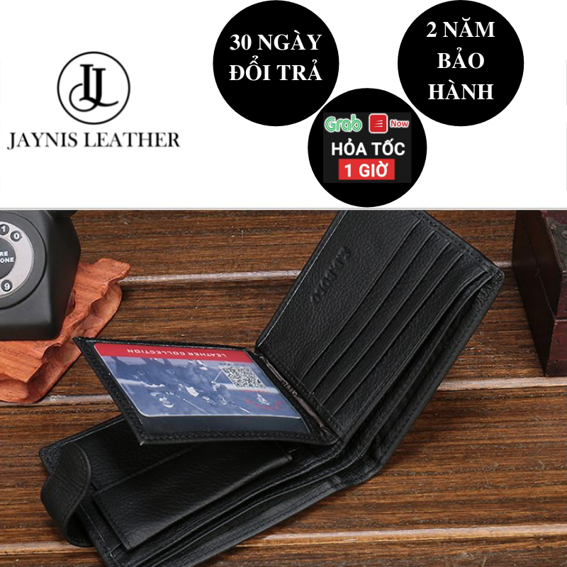 [🔥 SIÊU COOL ] Ví Nam Mini Da Thật, Ví Da Nam Cao Cấp  VNA001