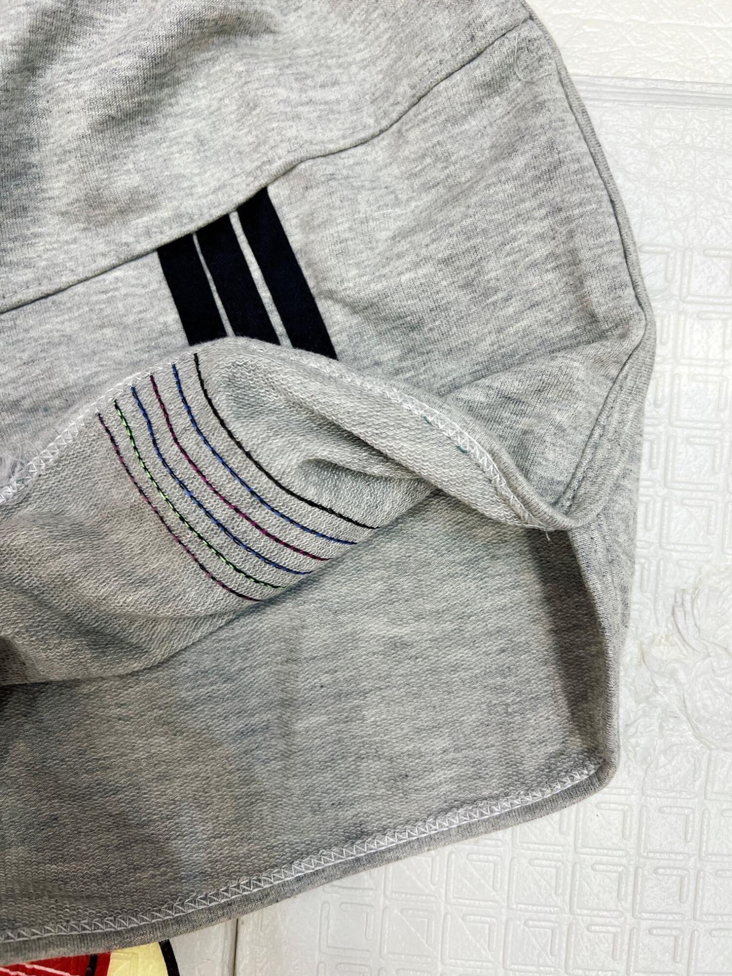 Quần đùi thun nữ thể thao 3 sọc chất cotton mát