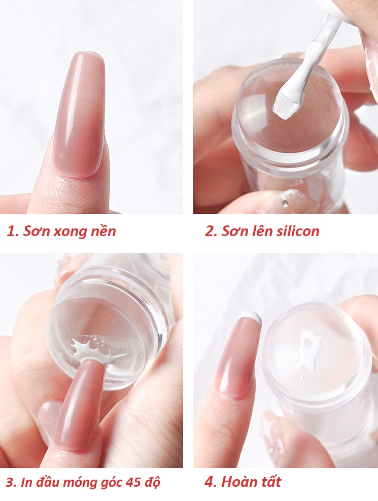 Con Dấu Silicon Cao Cấp | Tạo Kiểu Đầu Móng | Phen Đầu Móng