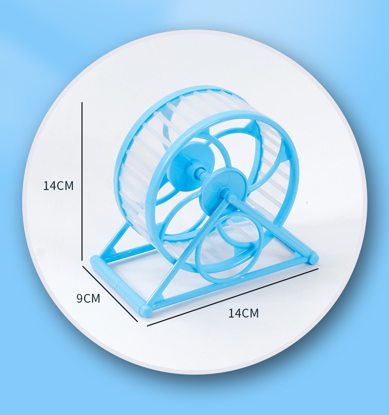 đồ chơi wheel tesoro 12cm dành cho hamster - T3 PETS SHOP