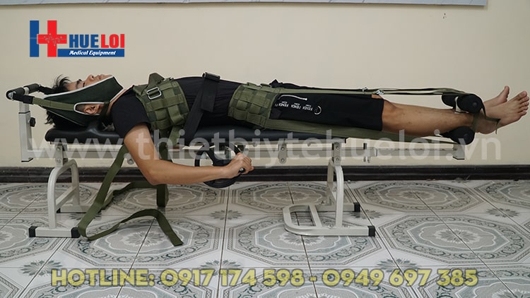 [HCM]Giường kéo giãn cột sống lưng cổ
