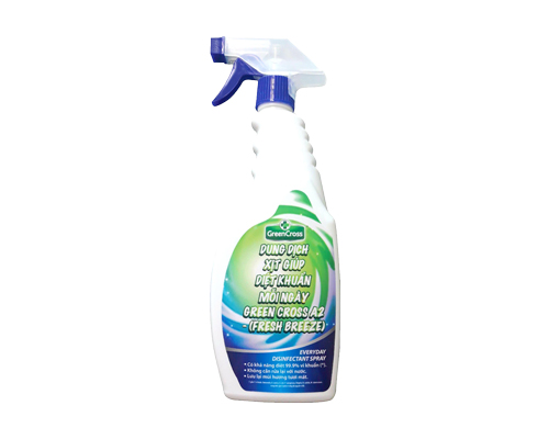 Dung Dịch Xịt Diệt Khuẩn Green Cross A2-500ml