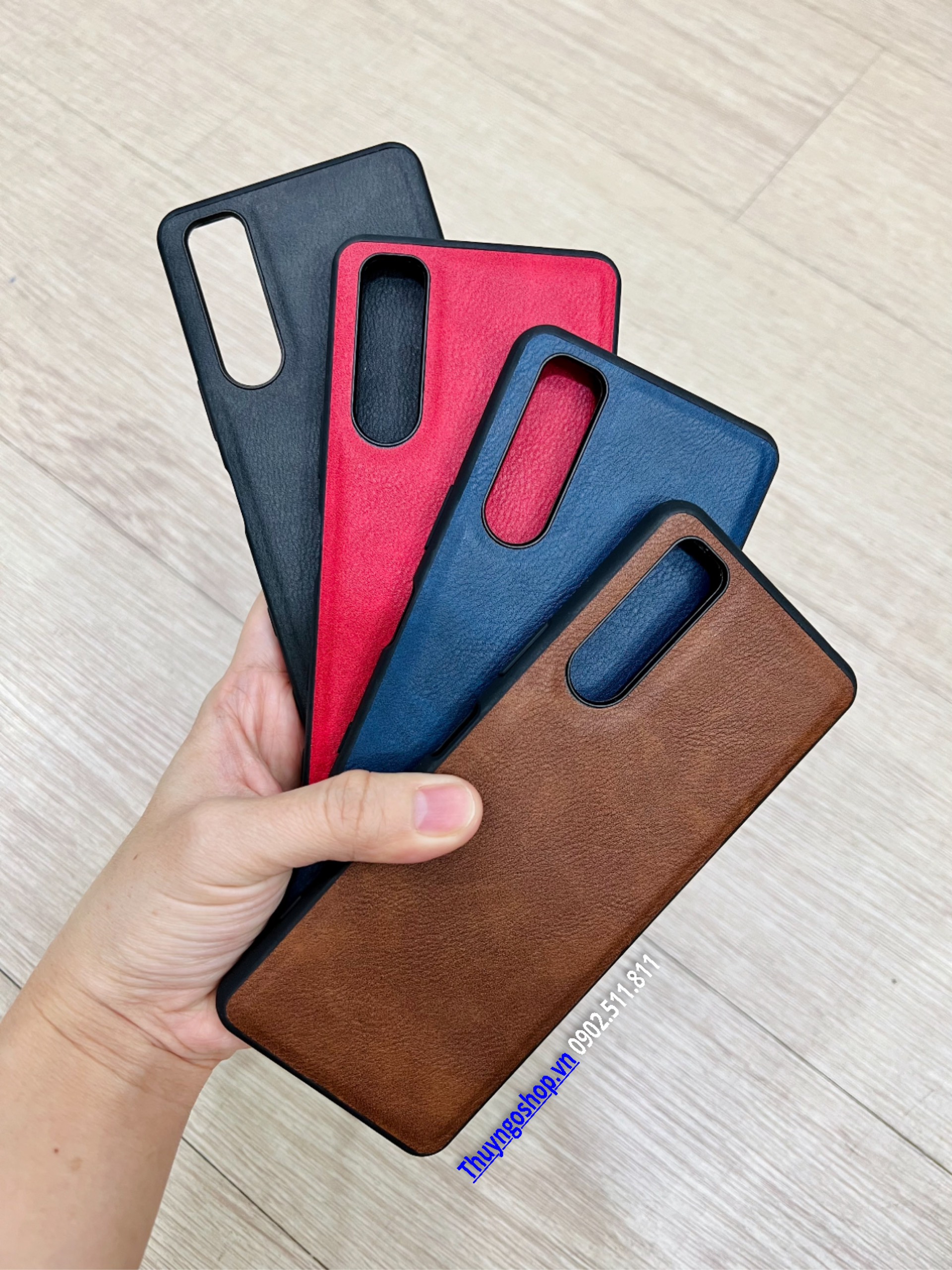 Ốp lưng da sony xperia 5 mark ii