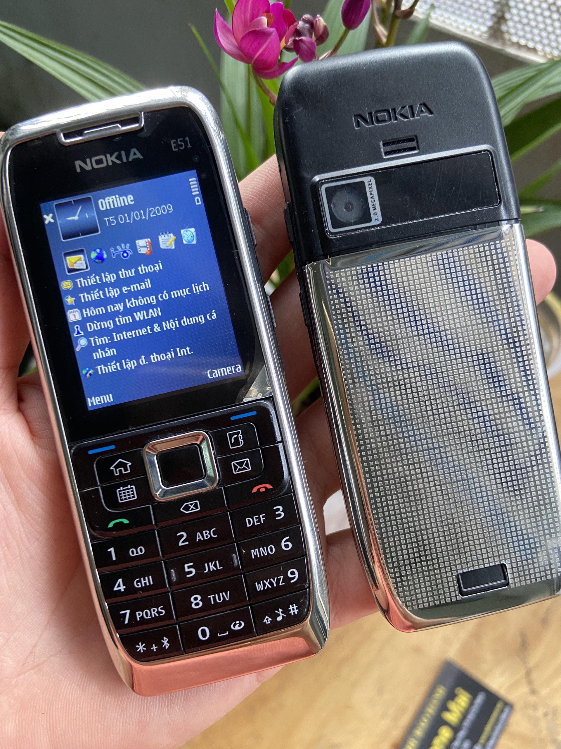 Điện thoại NOKIA E51 CHÍNH HÃNG – BẢO HÀNH 12 THÁNG (KÈM PIN ZIN)