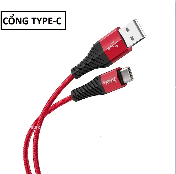 [HCM](cam kết giao chuẩn  ) Dây  Sạc cáp sạc  dù lõi đồng  Hoco X38  loại tốt Type-C   micro 2.4A 1m - cap sac - dây sac  - sam sung - Type-C - day sac đa năng