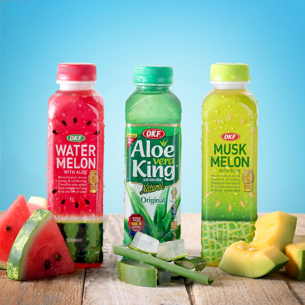 OKF Aloe Vera watermelon juice 500ml