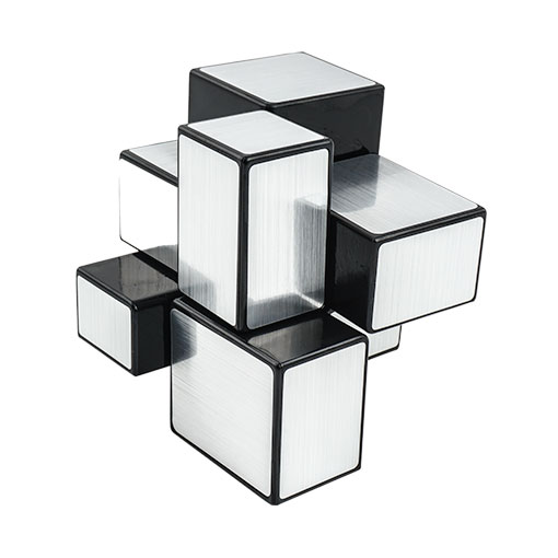 Đồ chơi Rubik Mirro 2x2x2 Bạc