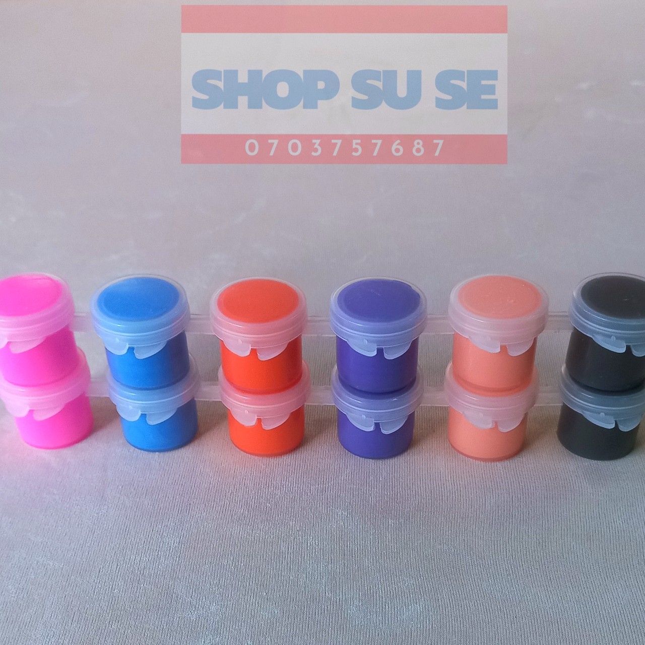 Màu nước tô tượng hũ 2ml và hũ 5 ml.