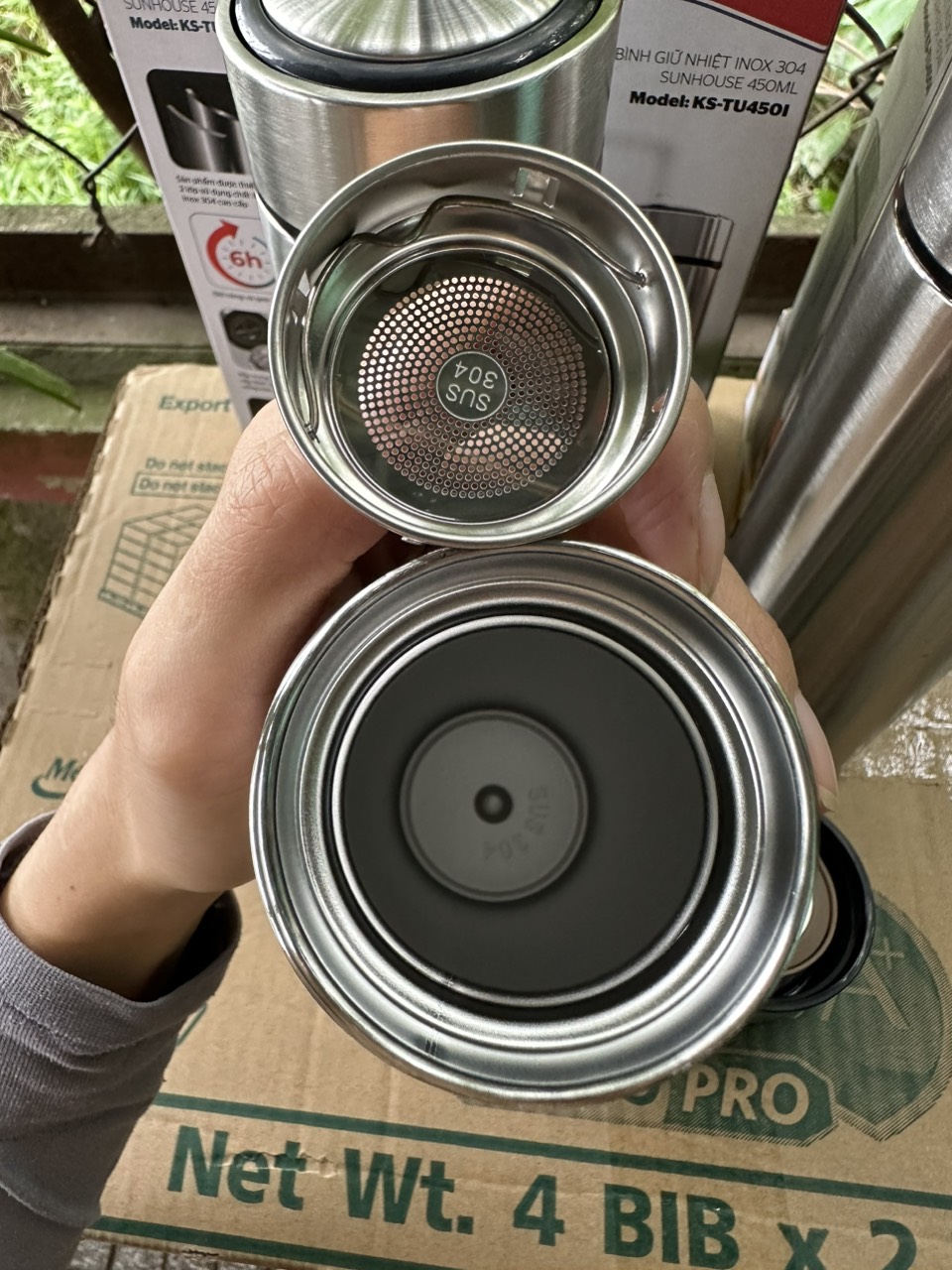 Bình Giữ Nhiệt Lock And Lock (Quà Tặng Từ Ensure)