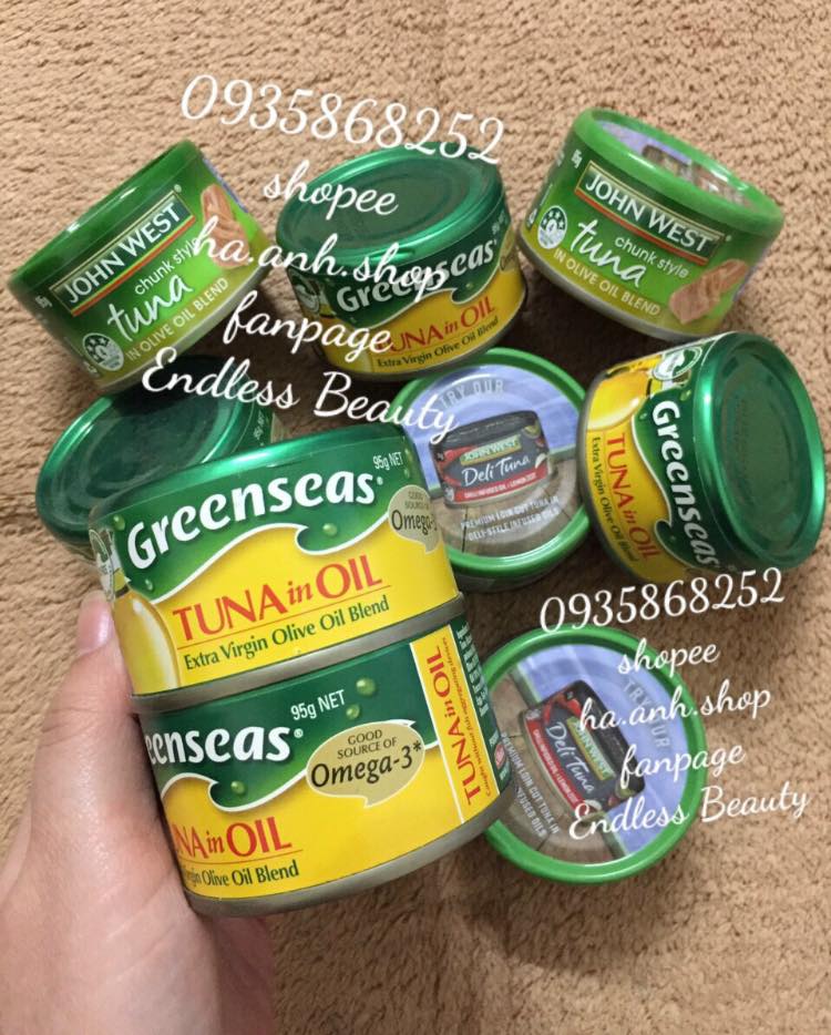 Cá Ngừ Đại dương John West 95g