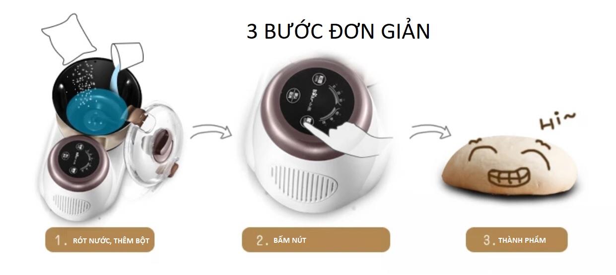 Máy Trộn Bột & Ủ Bột Bear HMJ-A35A1