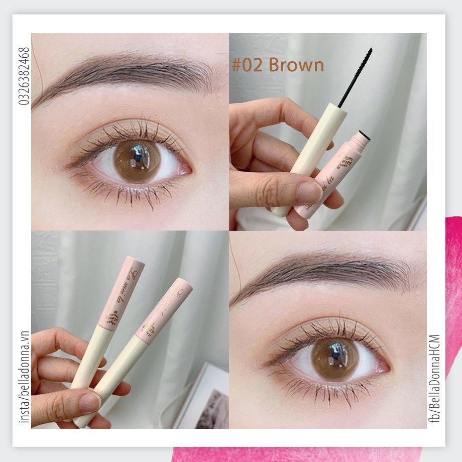 Mascara Siêu Mảnh Tơi Mi Lameila Flaring Slender Mascara 3.5g