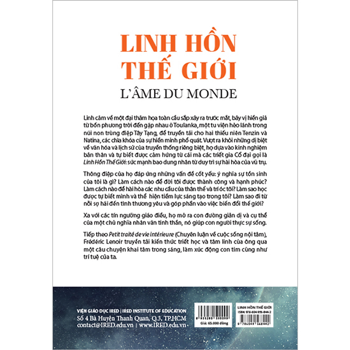 Sách - Linh Hồn Thế Giới (L’âme du monde) - Frédéric Lenoir - IRED Books