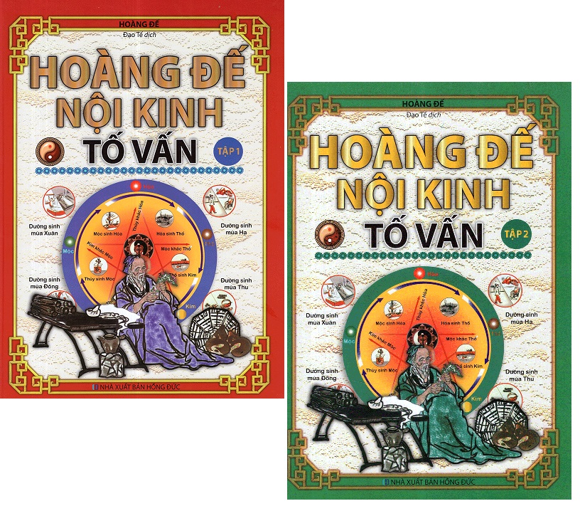 Combo Hoàng Đế Nội Kinh Tố Vấn (Bộ 2 Cuốn)