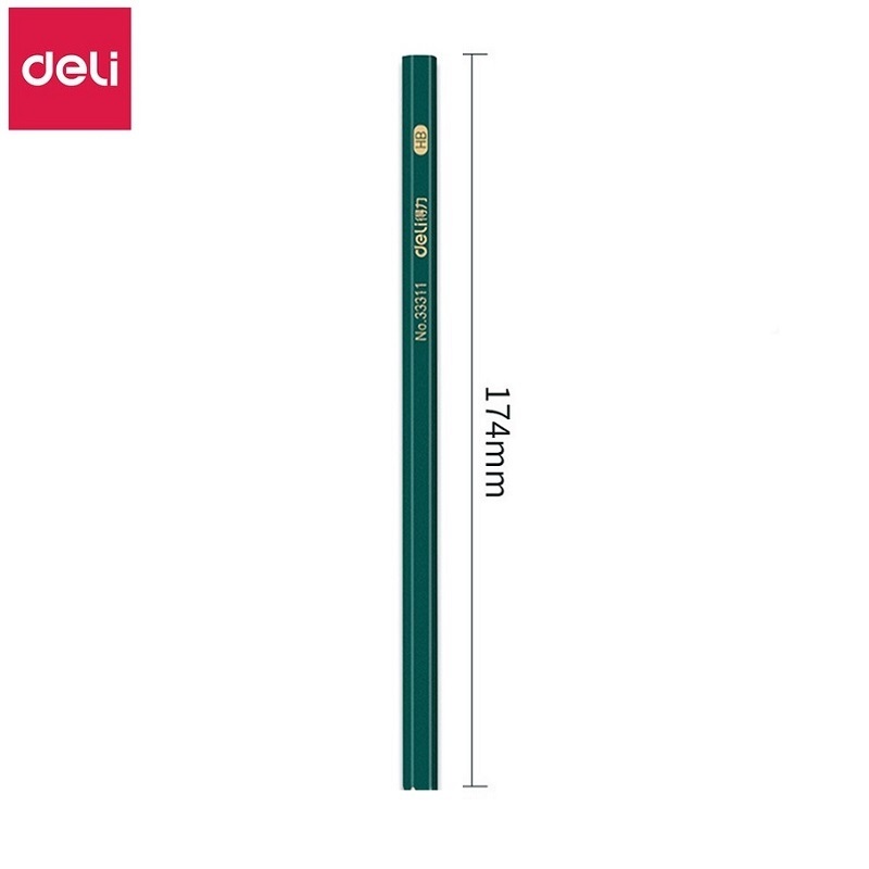 Bút chì 2b / hb lục giác deli 33312 / 33311