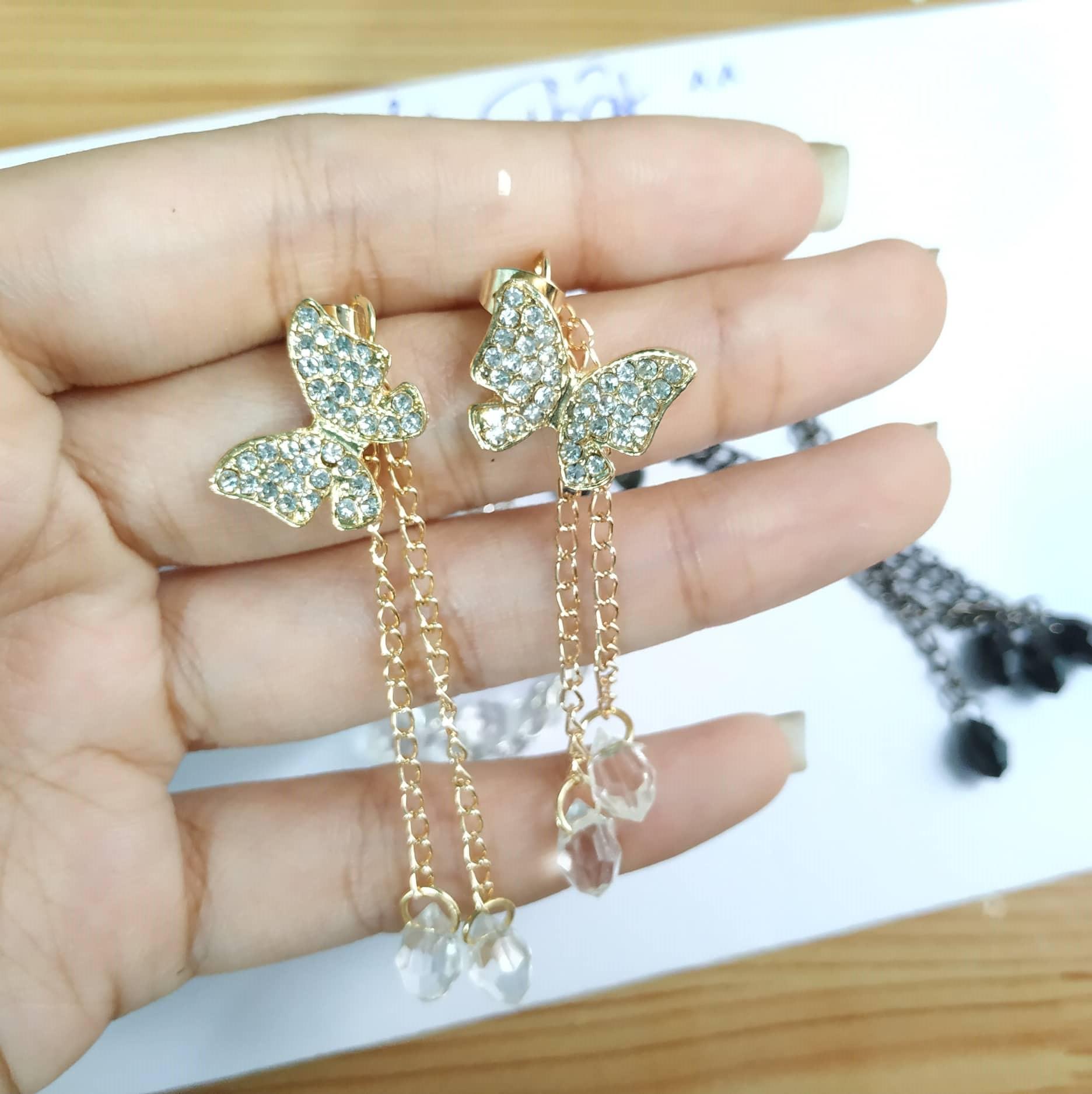 [Có video, ảnh thật, 3 màu tùy chọn] Bông tai phong cách Hàn Quốc siêu dễ thương BSTKD SSHT - [ToToShop]