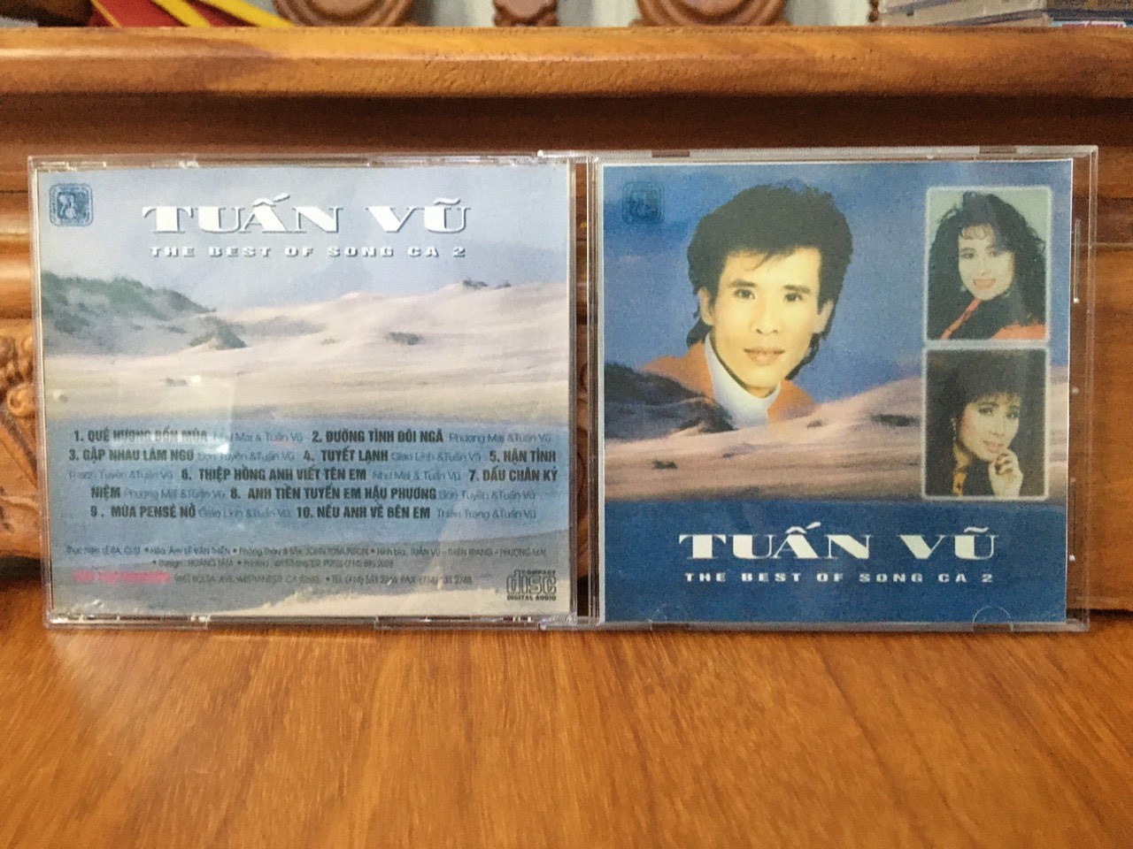 [MDCD] Bộ 5 Đĩa CD Nhạc Vàng Song Ca chọn lọc