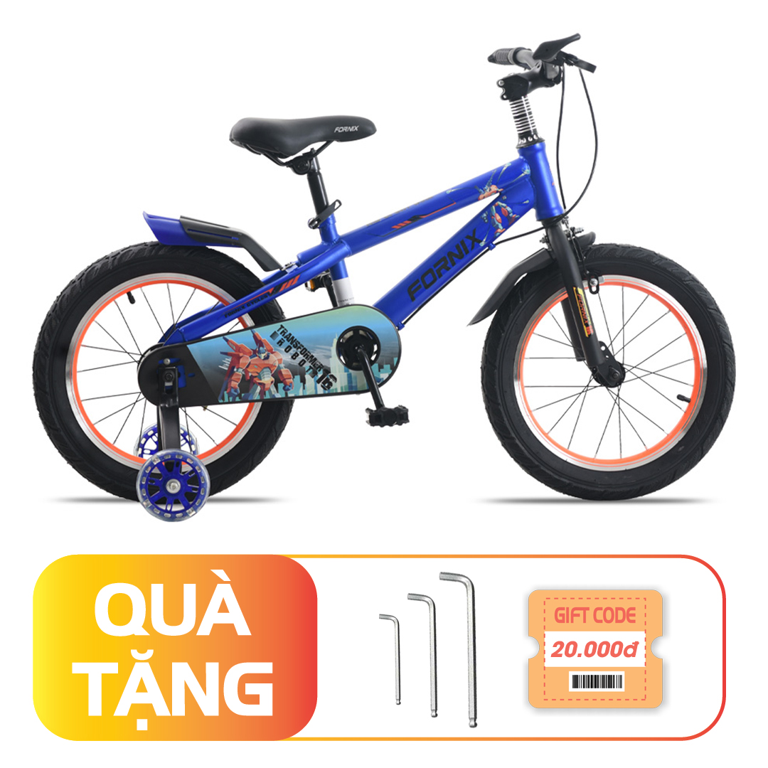 Xe đạp trẻ em FORNIX ROBOT - TẶNG GIFTCODE 20K + BỘ LẮP RÁP