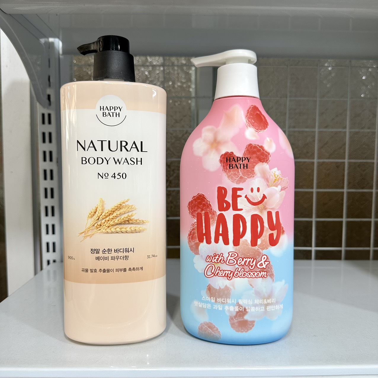 Sữa tắm happy bath 900ml hàn quốc