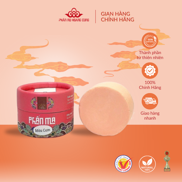 Phấn má Phấn Nụ Hoàng Cung mới (màu cam)