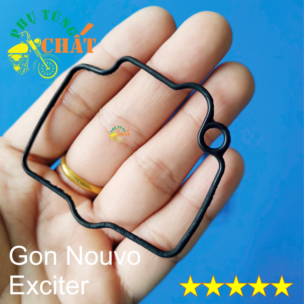 GON CHÉN BÌNH XĂNG NOUVO, EXCITER SHOP PHỤ TÙNG CHẤT GIÚP XĂNG KHÔNG BỊ CHẢY RA NGOÀI NHỜ THIẾT KẾ ÔM SÁT BÌNH XĂNG