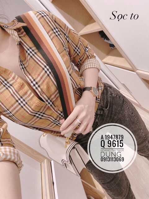 Áo sơ mi kẻ thô hàng đẹp