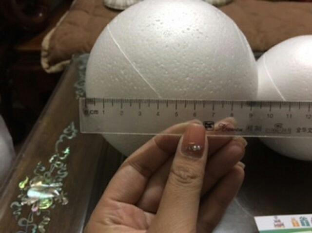 Combo 4 Banh Xốp Tròn Size 10cm; 11.5cm; 12.5cm