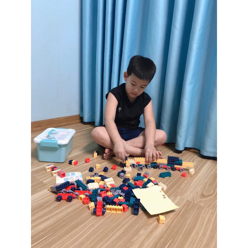 Bộ Lego 220 chi tiết nhựa