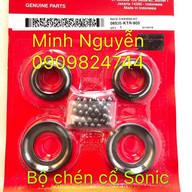 Bộ chén cổ xe Sonic chính hãng honda