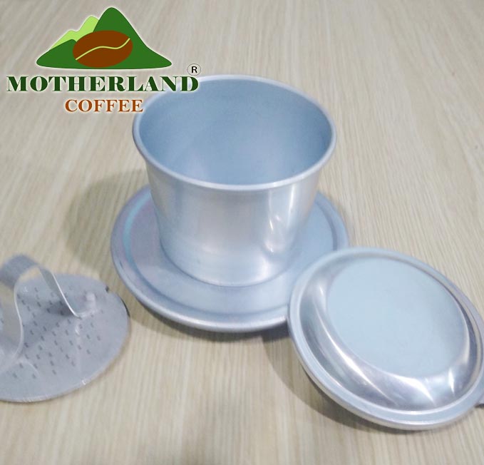 Phin cà phê nhôm lá tốt pha 1 người uống