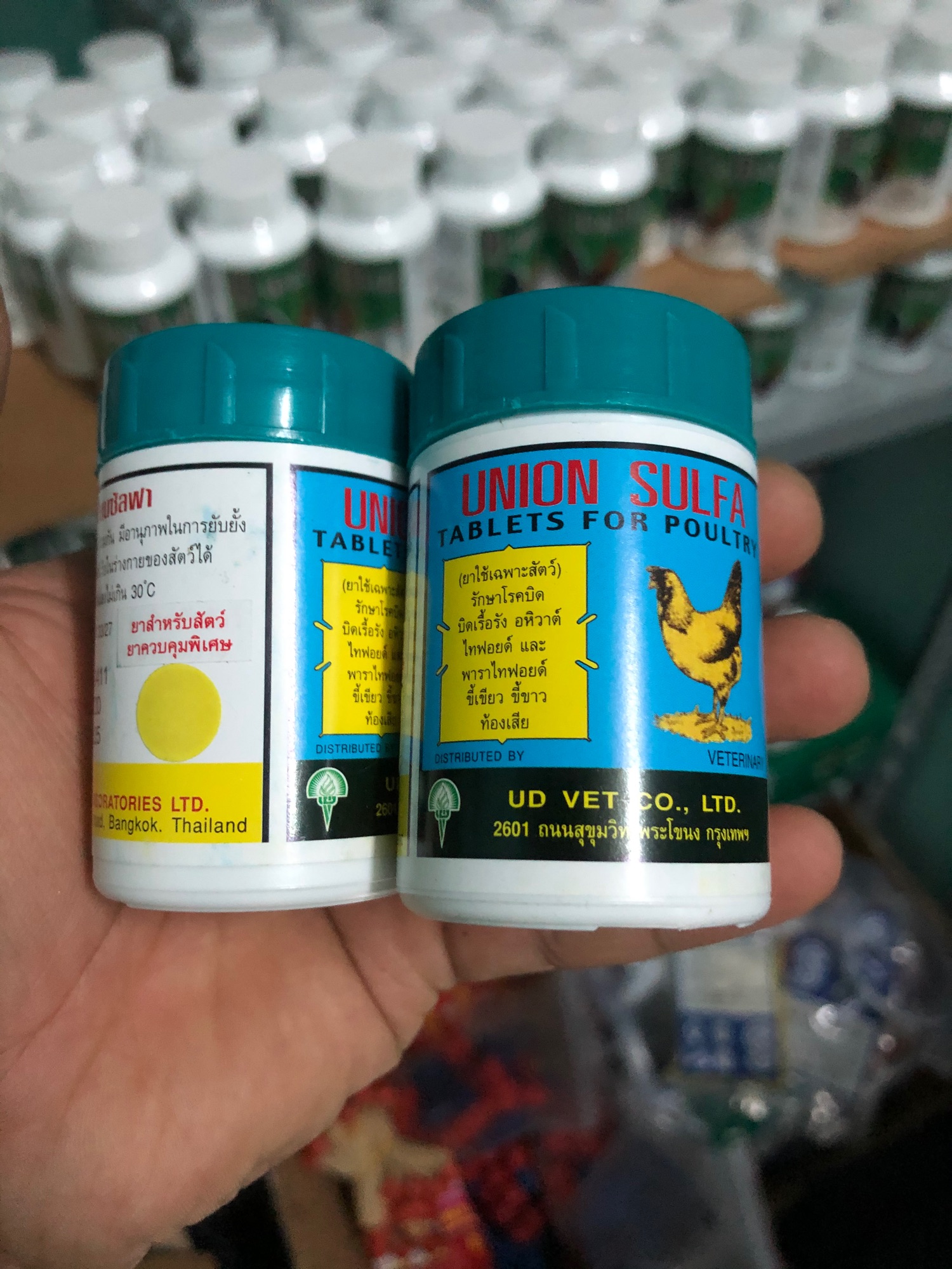 Unio sulfa thái hộp 100viên