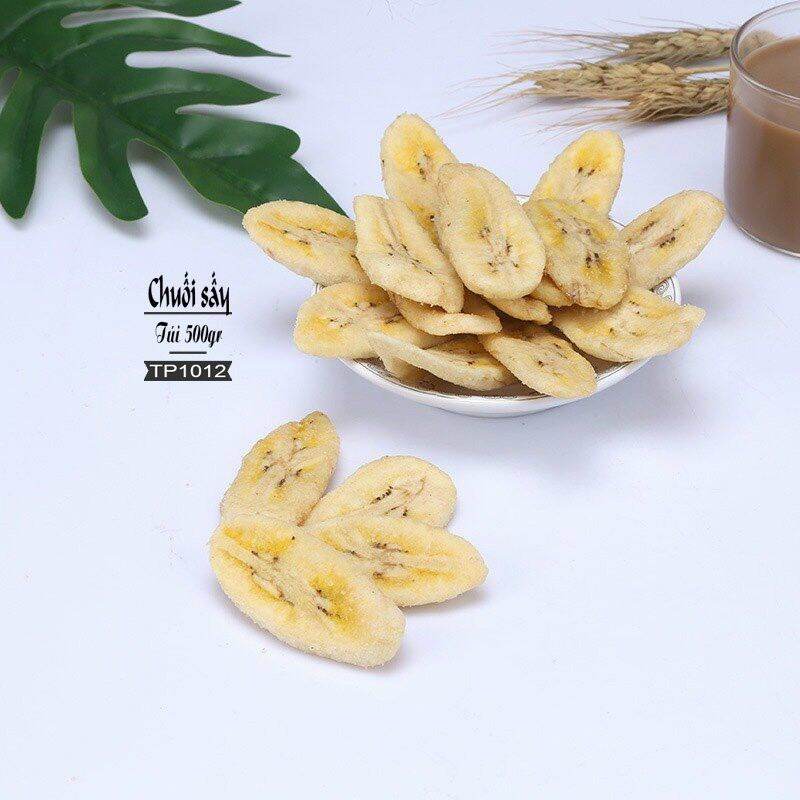 1KG Chuối Sấy Giòn Thơm Ngon-ATVSTP
