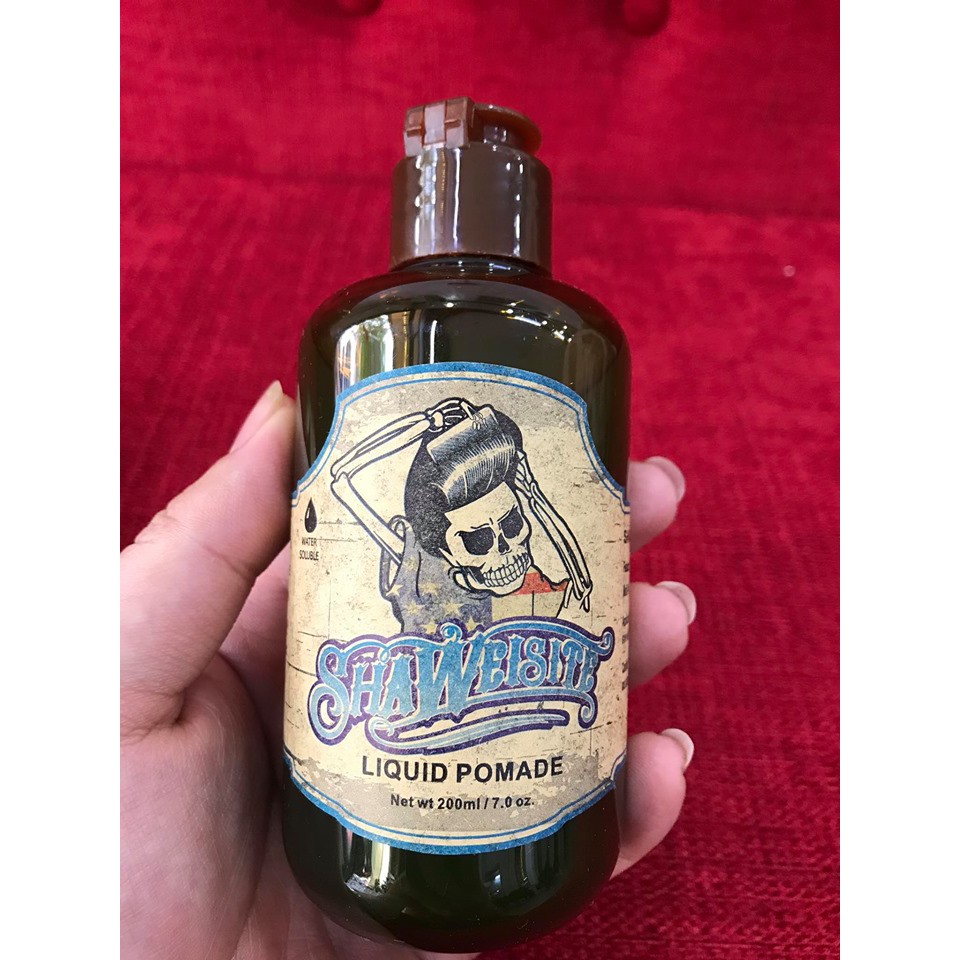Gel vuốt tạo kiểu tóc nam sawensito liquid pomade 200ml